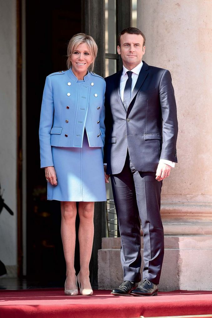 Emmanuel’is Macron’as ir Brigitte