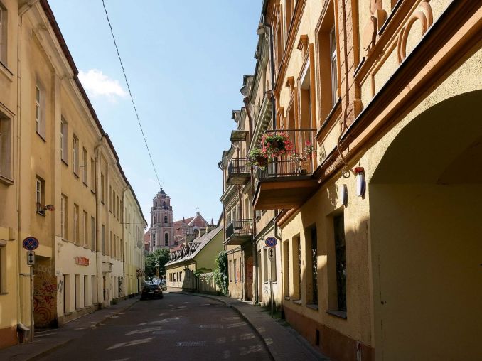 Šia gatve Nomeda dviratį mina beveik kasdien