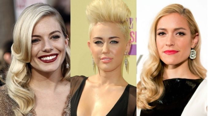 Sienna Miller, Miley Cyrus, Kristin Cavallari