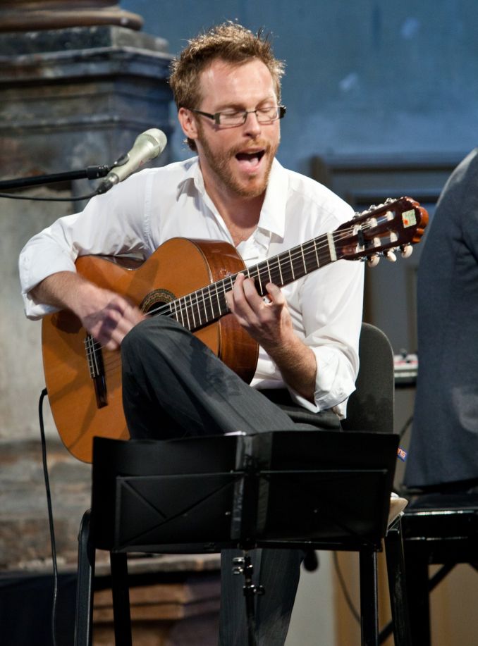 Belgų gitaristas Chrisas Ruebensas