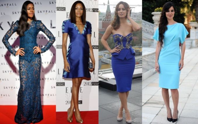 Berenice Marlohe ir Naomie Harris