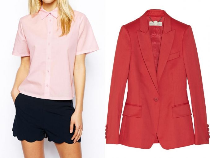 Marškiniai „Asos“, asos.com, Ltd, švarkas „Stella McCartney“, net-a-porter.com