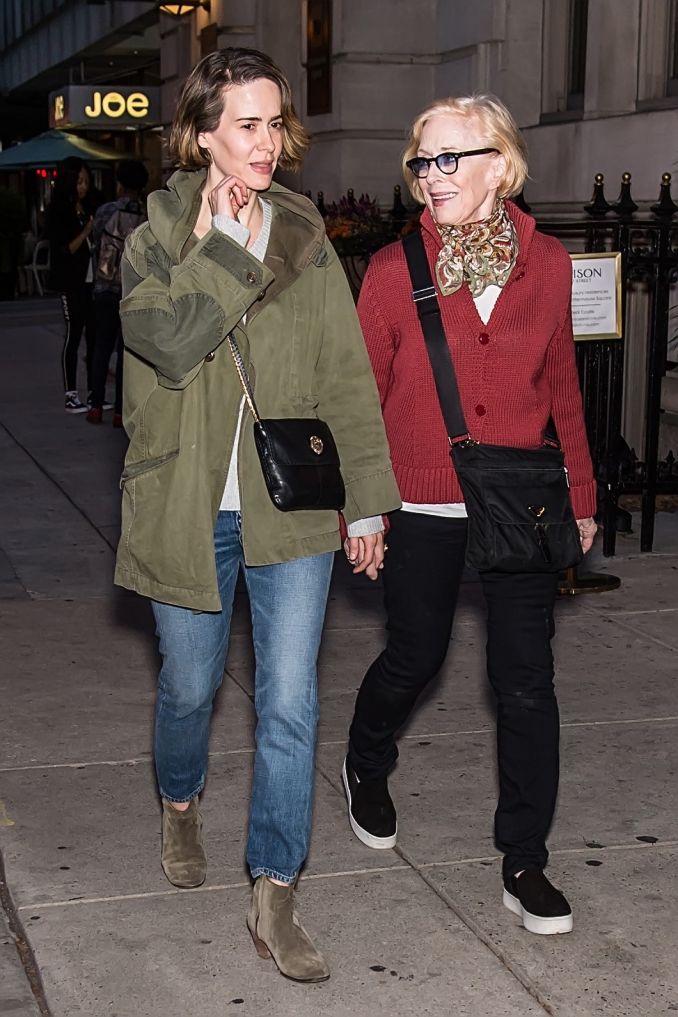 Sarah Paulson ir Holland Taylor