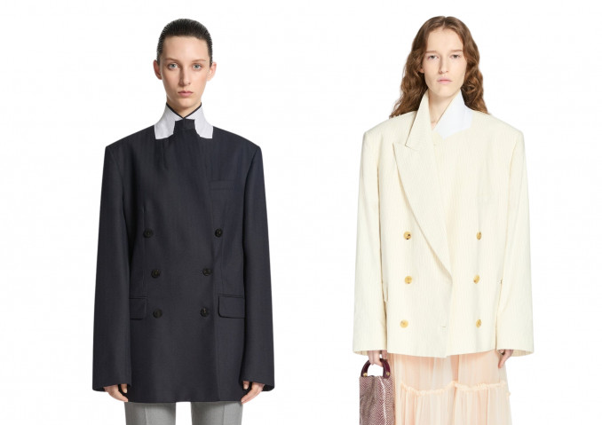 Klasikiniai švarkai atversta apykakle, „Dries Van Noten