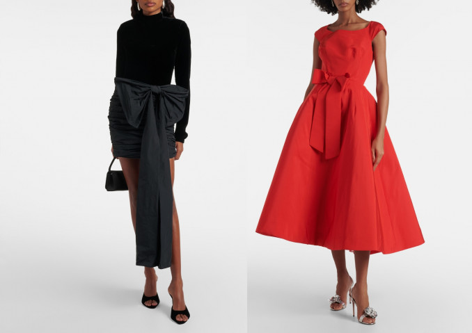 Suknelės: „Rotate“, „Monique Lhuillier“