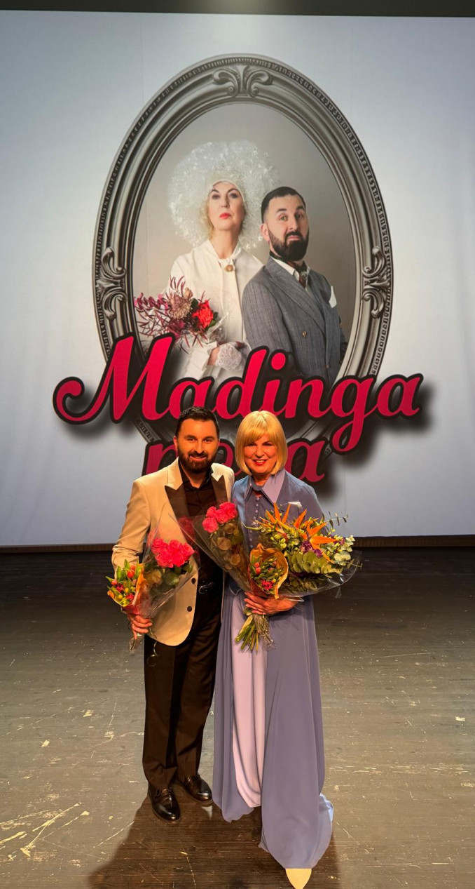 Nijolės Narmontaitės ir Arno Švilpausko duetas „Madinga pora“