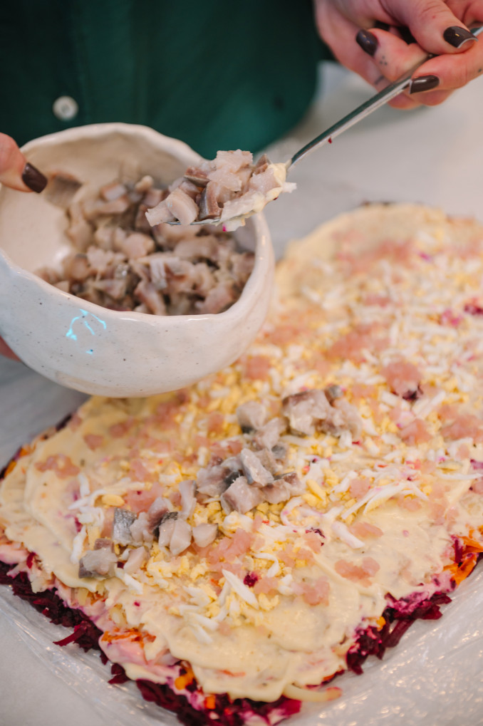 „Silkės pataluose“ receptas