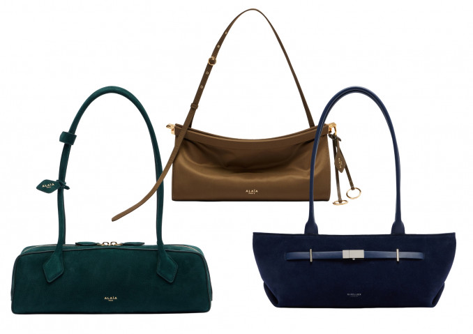 Rankinės: „Alaia“, „DeMellier“