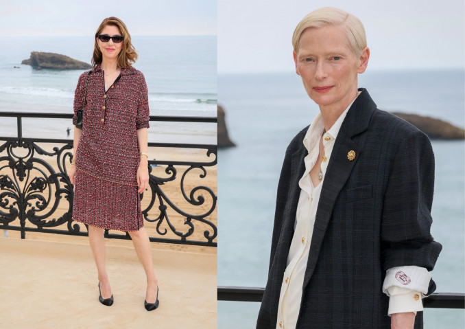 Režisierė Sofia Coppola ir aktorė Tilda Swinton