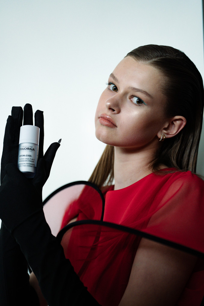 Laura Daili modelis, FILORGA kosmetika