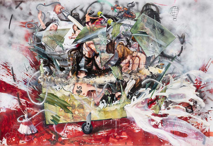 Troubled Blood. Belarus, 200x300, 2020