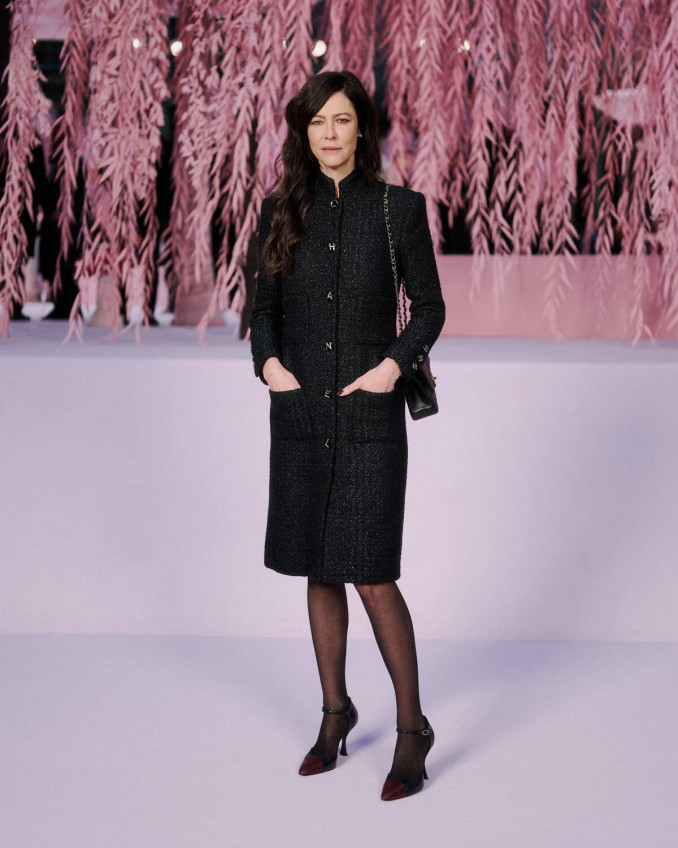 Aktorė Anna Mouglalis, „Chanel“ 2026 m. pavasario-vasaros aukštosios mados šou