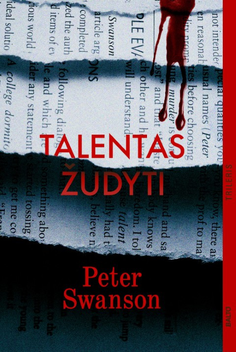 Vilniaus knygų mugės svečias Peteris Swansonas: „Man įdomu, kai paprasti žmonės nusprendžia padaryti blogų dalykų“