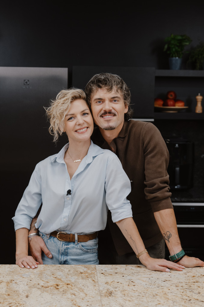 Liucina Rimgailė virtuvėje vyrą mokė meilės kalbos