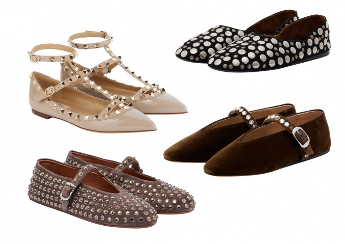 Bateliai: „Valentino Garavani“, „Alaia“, „Khaite“, „Le Monde Béryl“