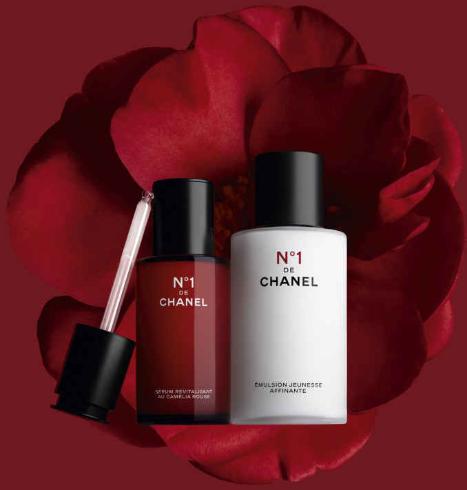 Serumas „N°1 de Chanel Serum“ ir emulsija „N°1 de Chanel Refining Youth Emulsion“