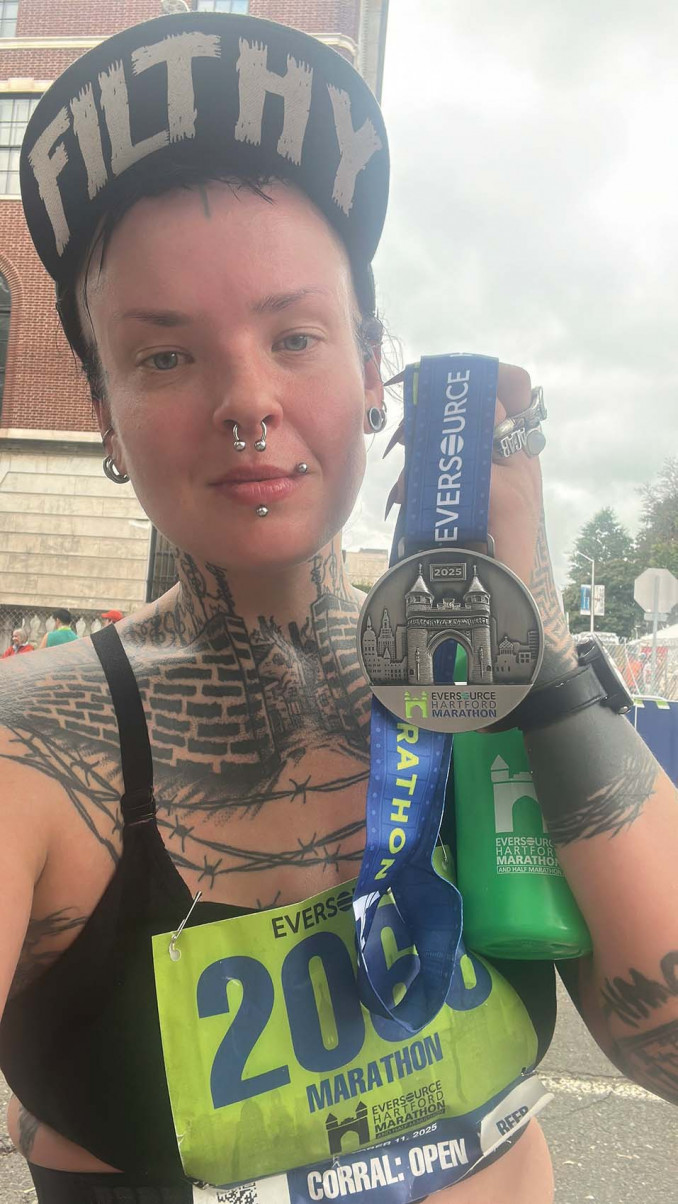 Nubėgus maratoną, Hartfordas, Konektikutas, 2025m. spalis