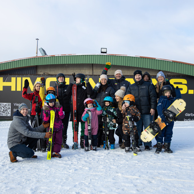 Parasnieglentininkas Rapolas Micevičius: tikiu, jog žiemos sportas populiarės
