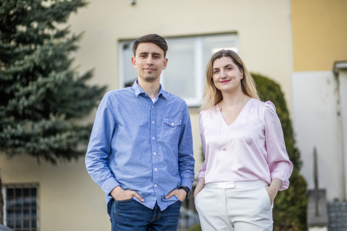 Kasparas Kerbedis ir Beatričė Baltrušaitytė