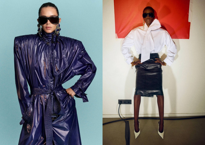 „Saint Laurent“ 2026 m. pavasario ir vasaros modeliai