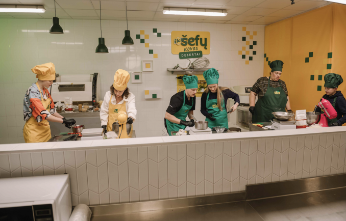 „Iki šefų kovos. Desertai“