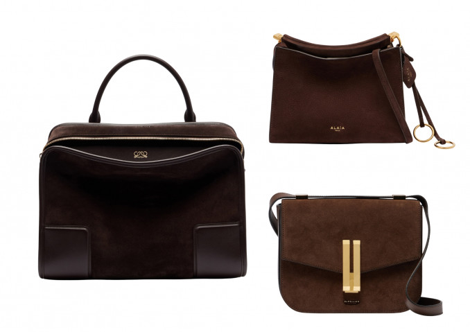 Rankinės: „Loewe“, „Alia“, „DeMellier“