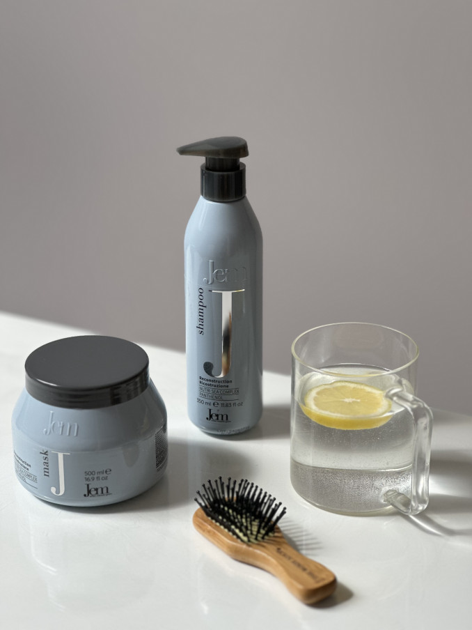 JEM RECONSTRUCTION šampūnas ir kaukė