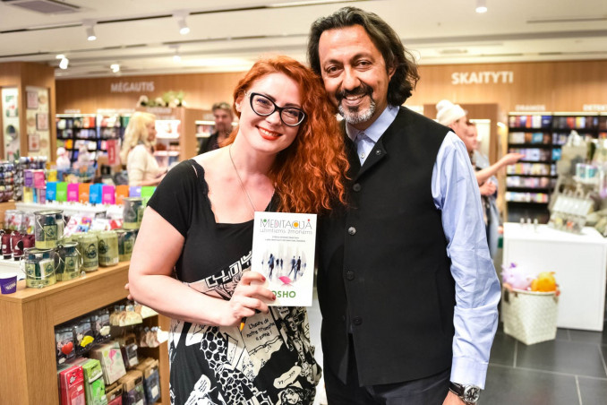 Rasa Kaušiūtė ir Anil Chandwani